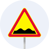 Знак 1.10 Нерівна дорога