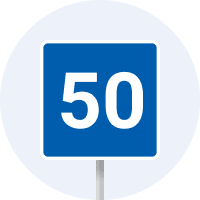 Знак 5.33 Рекомендована швидкість
